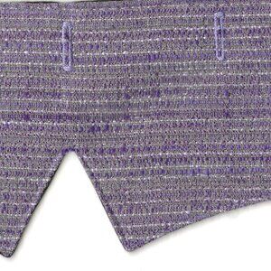 CUSTOM equestrian Shadbelly POINTS "PARK AVE" Lavender & Silver sz S, M, L, XL